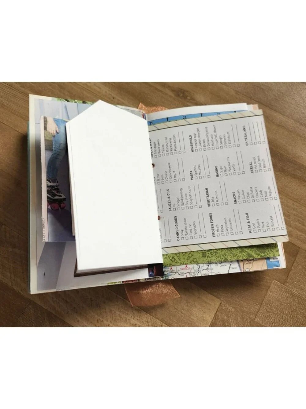 Junk Journal 56 pages Handmade Cheery & Colorful